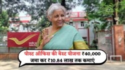 गरीबों को लखपति बनाने वाली स्कीम: ₹40,000 के निवेश पर सीधे ₹10,84,856 का मौका – जानें कैसे और कब – Post Office Yojana